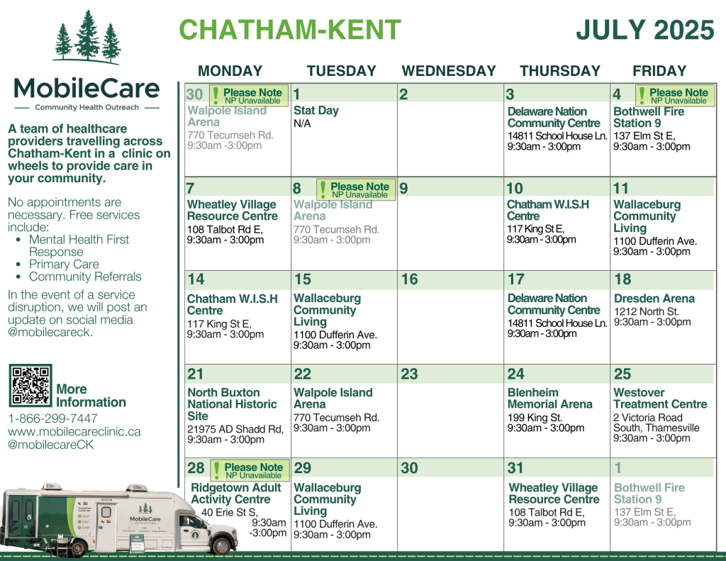 Ckmobilecare Calendar Jul 20250717