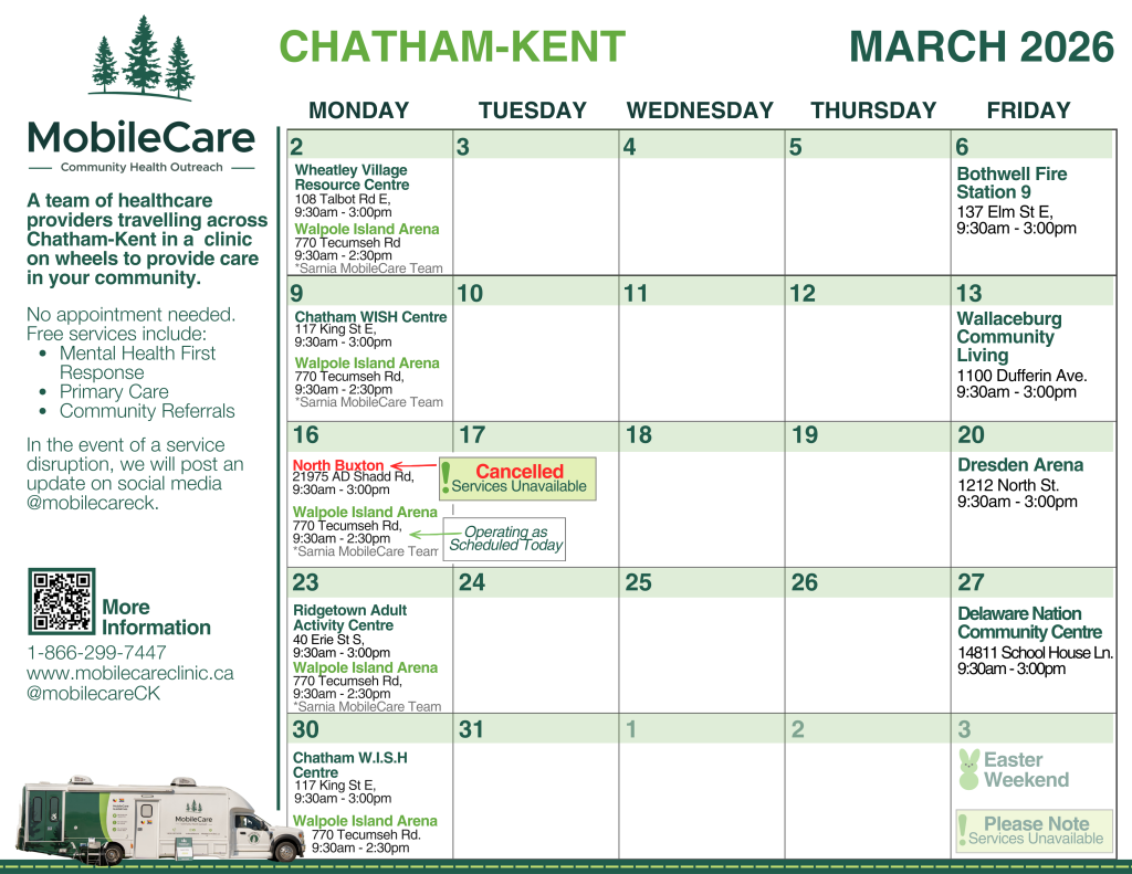 Ckmobilecare calendar mar2026 20260316