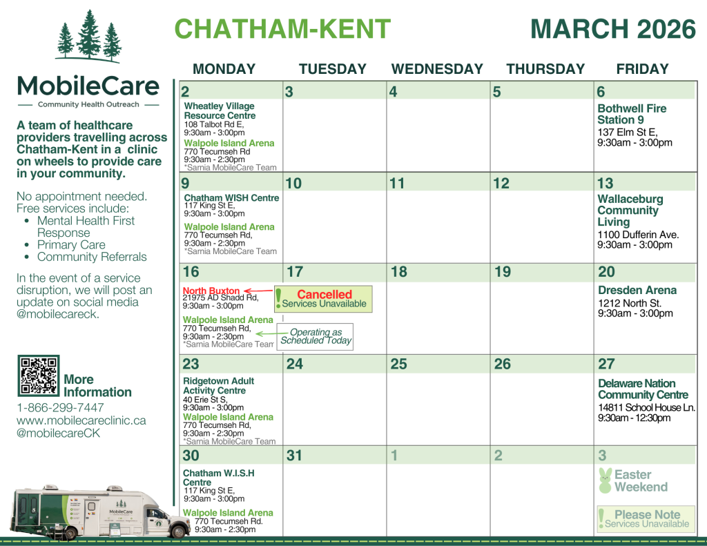 Ckmobilecare calendar mar2026 20260317