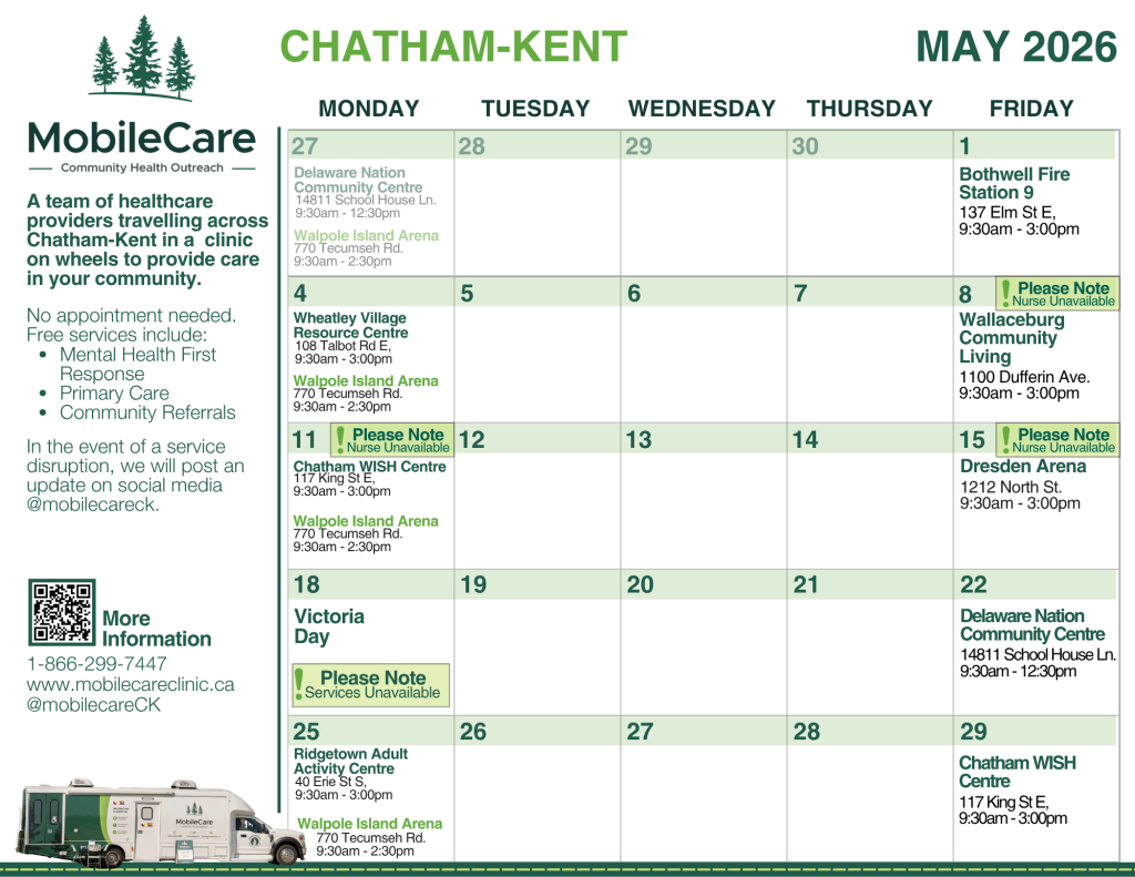 CKMobileCare Calendar May2026