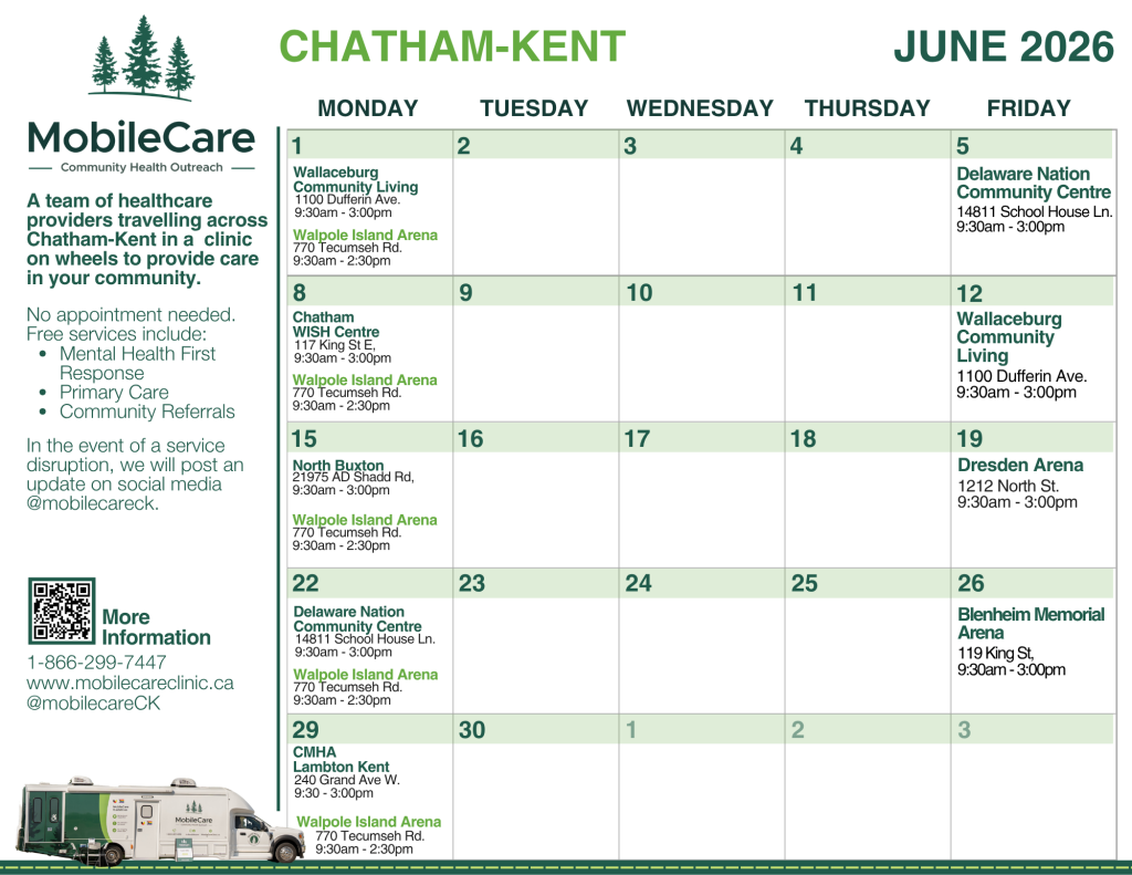 CKMobileCare Calendar June2026