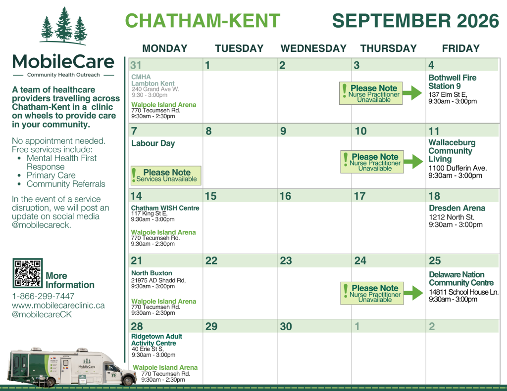 CKMobileCare Calendar Sept2026