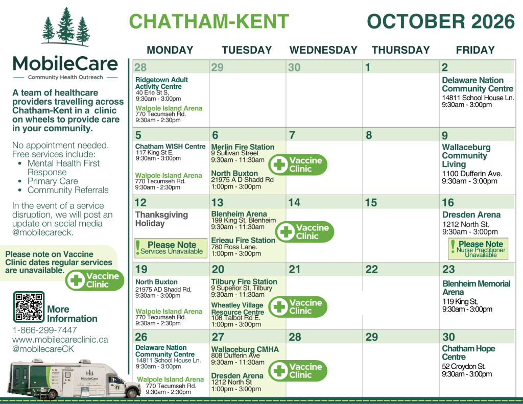 CKMobileCare Calendar Oct2026